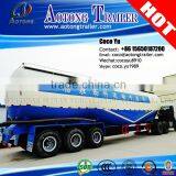 2016 Single Compartment 40 Cubic 3 Axles Powder Material Bulk Cement Tanker Semi Trailer for Sale thumbnail-2