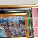 Plastic and Wooden Photo Frame,3d Framed Picture