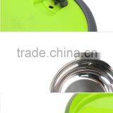 Supermarket Hot Selling Stianless Steel With Plastic Food Container thumbnail-4