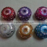 Lac Mirror Work Small Jewellery Boxes Wholesale thumbnail-1