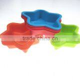 Silicone Muffin Baking Cups Silicone Cupcake Liners Cupcake Mold Cupcake Square Paper Baking Cups thumbnail-6