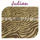 Coffee Zebra Stripe Mesh Spandex Nylon 4070 Elastic Denim Sofa Cover Fabric thumbnail-1