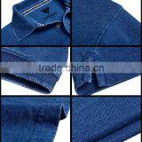 2015 Newest Design Mandarin Collar Man Polo Shirt and Double Layers Collar Polo Shirt or Colorful Polo Shirt Designs thumbnail-4