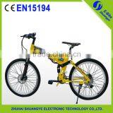2015 Factory New 26" 36V Folding Mountain Electric Bike Engine thumbnail-6