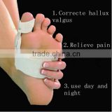 Hallux valgus correction with bigfoot orthopedic appliance with thumb valgus toe night
