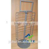Double Sides Metal Wire Revolving Counter Display With Great Price thumbnail-1