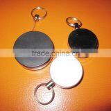 Metal Badge Reel Holder With Keyring