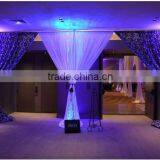 RK Pipe and Drape Stands for Home Staging With Red Drapery,wedding Pipe and Drape thumbnail-1