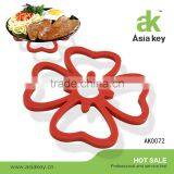 Flower Shape Beauty Design Table Heat Resistant Silicone Hot Pads