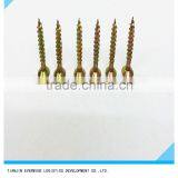 Yellow Zinc Galvanized Screws Pozidriv Head Fine Thread Drywall Screws thumbnail-2