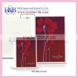 new design red wedding loose-leaf photo album