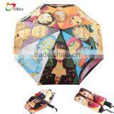 Anime One Piece Triple Folding Anti-UV Umbrella thumbnail-1