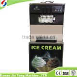 CE Approve Commercial Soft Ice Cream Machine with 3 flavor