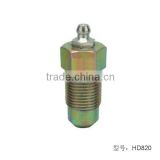 High quality excavator HD820 grease valve grease fitting types