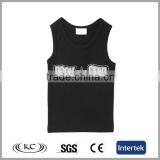 Popular China Hot Sale Plain Black Oversize Personalized Singlet thumbnail-1