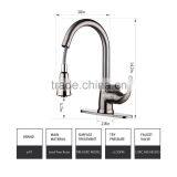 Eco-freindly Lead-free Single Handle Pull-Down Kitchen Faucet With 2-Function Sprayhead 2140 thumbnail-2