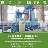 Quality Guaranteed Roller Conveyor Type Sand Blasting Machine With Sheet Metal