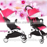 2016 hot sale baby buggy alloy frame folding stroller
