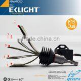 Smart System Copper Belt Canbus Conversion Car H1 H7 H11 9005 9007 H13 Fanless LED Headlight Kit Bulb H4 thumbnail-4
