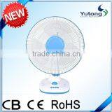 Home Applicance Hot Sales High Quality CE CB 16" Ocsilating Electric Table Fan thumbnail-1