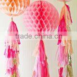 India Decorative Paper Pom Pom and Tassel