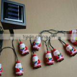 Solar Santa Light String
