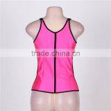 High Quality Ready Stock 4 Colors Full Size 4 Steel Boned Latex Corset Waist Trainer Vest thumbnail-2