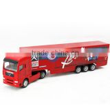 2014 new diecast scale model trucks,customed truck trailer model toy,trailer truck toy