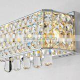 Simple Contemporary Creative Rectangle Crystal Wall Lamp Lighting Bedroom, Corridor Light thumbnail-1