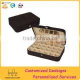 LeatherJewelry Storage Box With 24 Sections