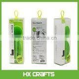 Portable Silicone Horn Stand Acoustic Amplifier, Horn Speaker and Volume Booster, Silicone Loudspeaker Stand thumbnail-5