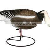 Plastic Hunting Goose Decoys With Iron Hoop Pedestal For Hunting in Three Head Position thumbnail-3