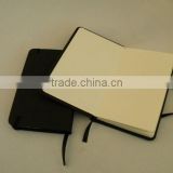 Sticky memo notepad mini PU notebook with elastic