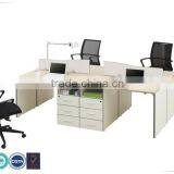 Wholesale Fresh Color Panel Office Workstation for 4 Person thumbnail-1