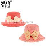 Cheap Summer Pape Straw Hat Sun Lady Hat for Wholesale thumbnail-3