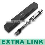 2014 Black Gorgeous Luxury Gift Box Packaging With Metal Lock for Spoon Fork Knife Packaging Box