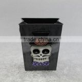 Metal Skull head lantern Halloween Decorations