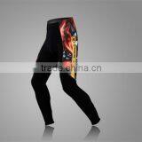 Custom Design Black Polyester Sublimation Cycling Tights thumbnail-1