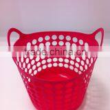 Plastic Laundry Basket With Handle thumbnail-1