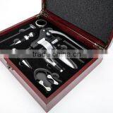 Wooden Wine Box Wine Opener Set 9 Wooden thumbnail-2
