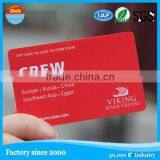 Cr80 credit card size access control iso 7816 tk4100 card