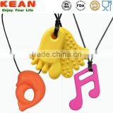 2015 Fashion Design Jewelry Necklace Bpa Free Silicone Teething Pendant thumbnail-5