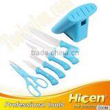 7pcs Stainless Steel Kitchen Knife Set thumbnail-1