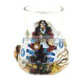 Pirate Resin Stone Finish Collection Including Picture/Photo Frame, Jewelry Box , Snow Globe, Magnet Bottle Opener and Shot Glas thumbnail-6