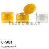 Glossy Top No Spill Reusable Plastic Caps Flip Top thumbnail-3