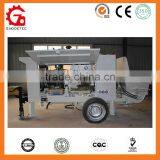 With Diesel Drive Output 15m3/h Dry and Wet Shotcrete Machine