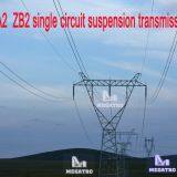 MEGATRO 220KV 2A2 ZB2 Single Circuit Suspension Transmission Tower thumbnail-3