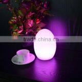 Multi Color Change Egg Shaped Decorative Table Lamp for Wedding Restaurant thumbnail-3