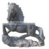 Antique Stone Animal Garden Horse Statue thumbnail-1