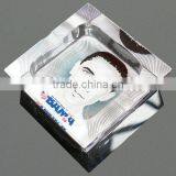 Screen Printing Square Crystal Ashtray thumbnail-1